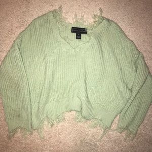 Polly & Esther Distressed Sweater